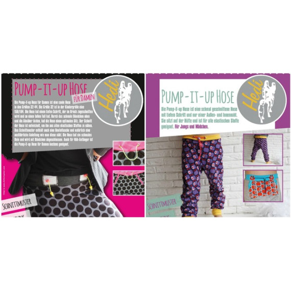 SET: Zwei Ebooks- "Pump-it-up Hose Damen & Kids"